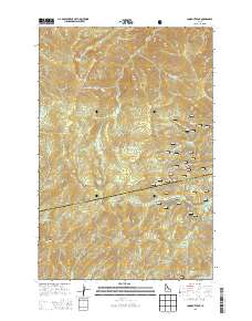 Lookout Peak 2013 topographic map thumbnail