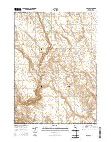 Lost Valley 2013 topographic map thumbnail