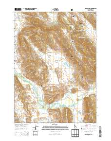 Lower Valley 2013 topographic map thumbnail
