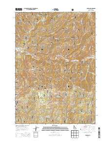 Lowman 2013 topographic map thumbnail