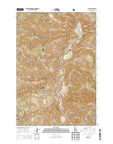 Lucile 2013 topographic map thumbnail