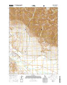 Mackay 2013 topographic map thumbnail