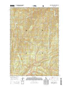 Magruder Mountain 2013 topographic map thumbnail