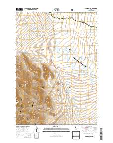 Mahogany Hill 2013 topographic map thumbnail