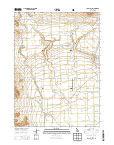 Malad City West 2013 topographic map thumbnail