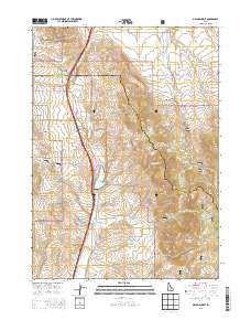 Malad Summit 2013 topographic map thumbnail