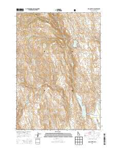 Mann Creek NW 2013 topographic map thumbnail