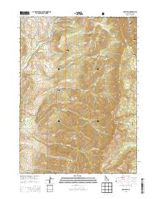 Mapleton 2013 topographic map thumbnail