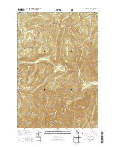 McConnell Mountain 2013 topographic map thumbnail