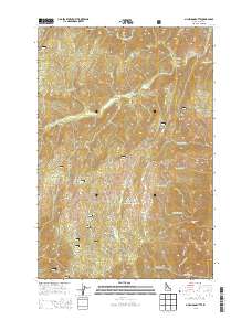 McLendon Butte 2013 topographic map thumbnail
