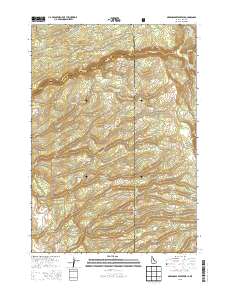 McRenolds Reservoir 2013 topographic map thumbnail