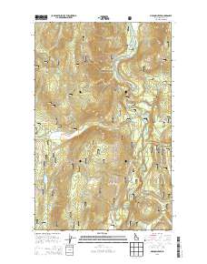 Meadow Creek 2013 topographic map thumbnail