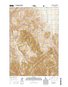 Meadow Peak 2013 topographic map thumbnail