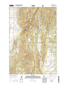 Meadows 2013 topographic map thumbnail