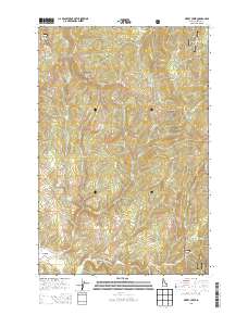 Merry Creek 2013 topographic map thumbnail