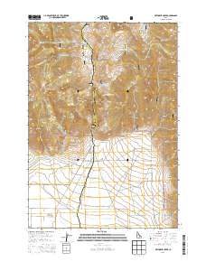Methodist Creek 2013 topographic map thumbnail
