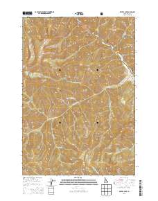 Meyers Cove 2013 topographic map thumbnail