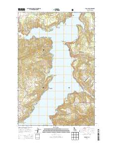 Mica Bay 2013 topographic map thumbnail