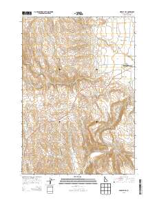 Midvale Hill 2013 topographic map thumbnail