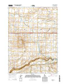 Milner 2013 topographic map thumbnail