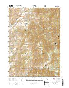 Mink Creek 2013 topographic map thumbnail