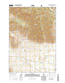 Moffett Springs 2013 topographic map thumbnail