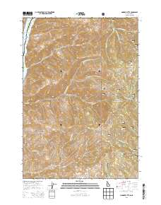 Monroe Butte 2013 topographic map thumbnail