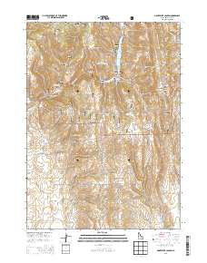 Montpelier Canyon 2013 topographic map thumbnail