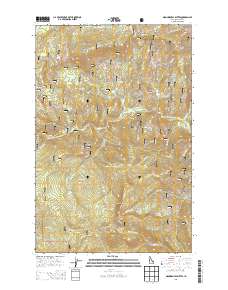 Monumental Buttes 2013 topographic map thumbnail