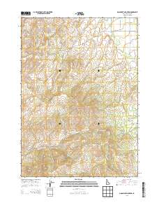 Moonlight Mountain 2013 topographic map thumbnail