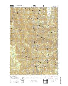 Moose Butte 2013 topographic map thumbnail