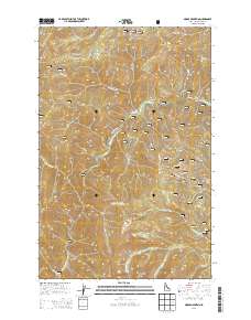 Moose Mountain 2013 topographic map thumbnail