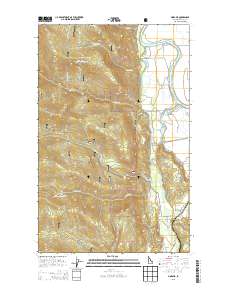 Moravia 2013 topographic map thumbnail