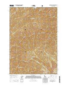 Mormon Mountain 2013 topographic map thumbnail
