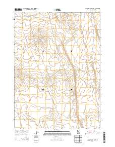 Mosquito Lake Butte 2013 topographic map thumbnail