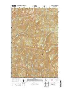 Mount Casey 2013 topographic map thumbnail