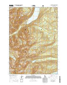 Mount Cramer 2013 topographic map thumbnail