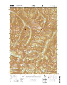 Mount McGuire 2013 topographic map thumbnail