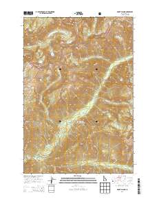Mount Paloma 2013 topographic map thumbnail