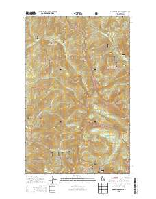 Mount Pend Oreille 2013 topographic map thumbnail