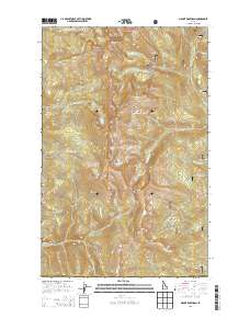Mount Roothaan 2013 topographic map thumbnail