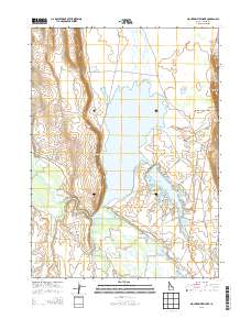 Mountain View Lake 2013 topographic map thumbnail