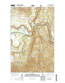 Moyie Springs 2013 topographic map thumbnail