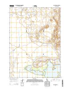 Mud Lake NW 2013 topographic map thumbnail