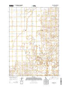 Mud Lake SE 2013 topographic map thumbnail
