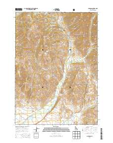 Muldoon 2013 topographic map thumbnail