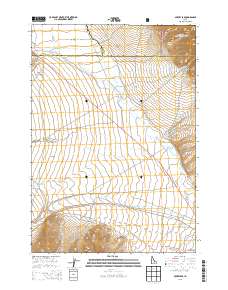 Mulkey Bar 2013 topographic map thumbnail