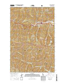 Mullan 2013 topographic map thumbnail