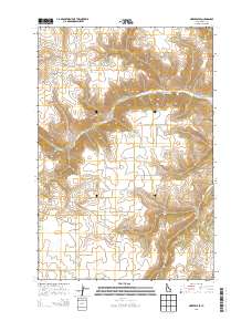 Nezperce SE 2013 topographic map thumbnail