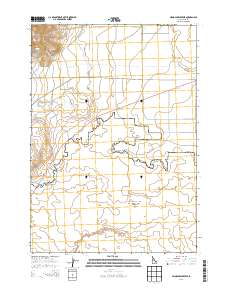 Nichols Reservoir 2013 topographic map thumbnail